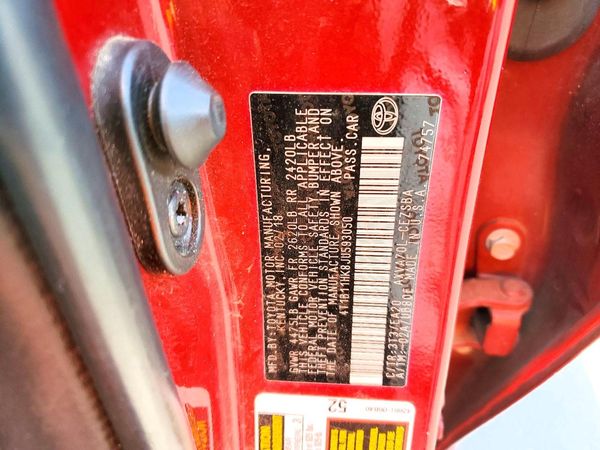 2018 TOYOTA CAMRY L/LE/SE/XLE
