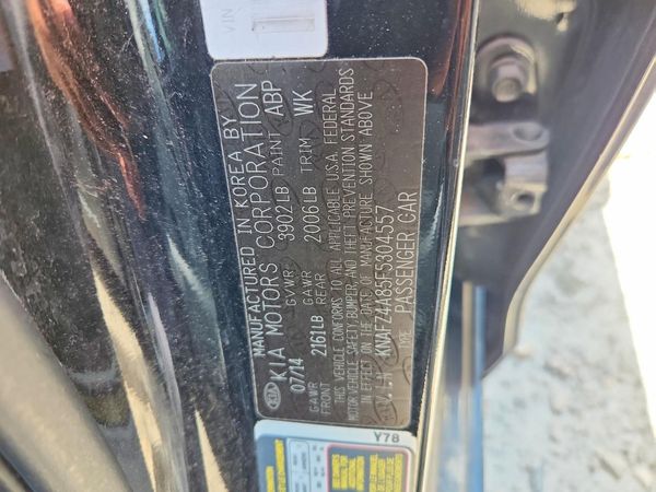 2015 KIA FORTE