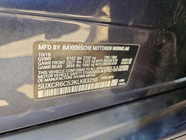 2019 BMW X5 xDrive40i
