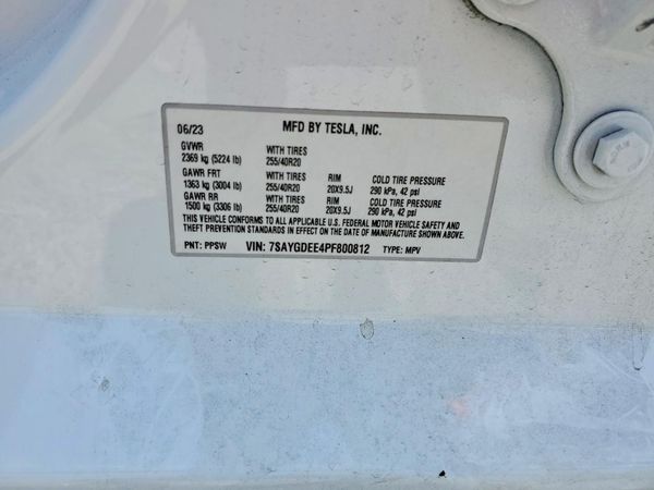 2023 TESLA MODEL Y