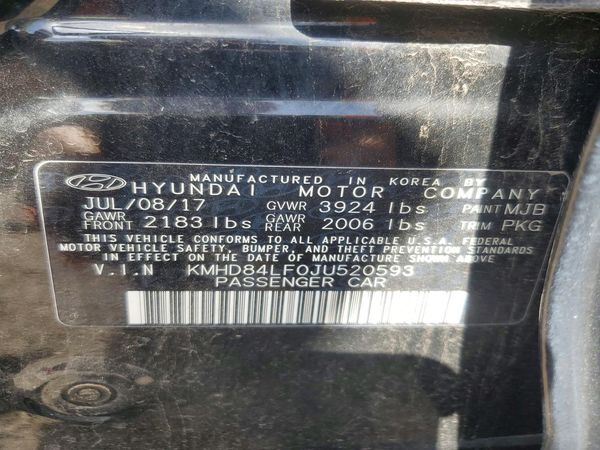 2018 HYUNDAI ELANTRA