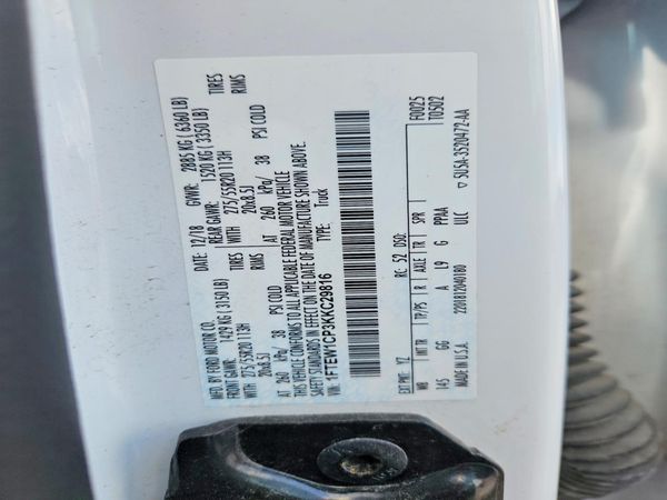2019 FORD F150