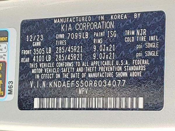 2024 KIA EV9 GT-Line