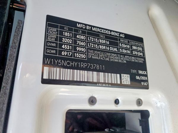 2024 MERCEDES-BENZ SPRINTER 907 (VS30) — VINS