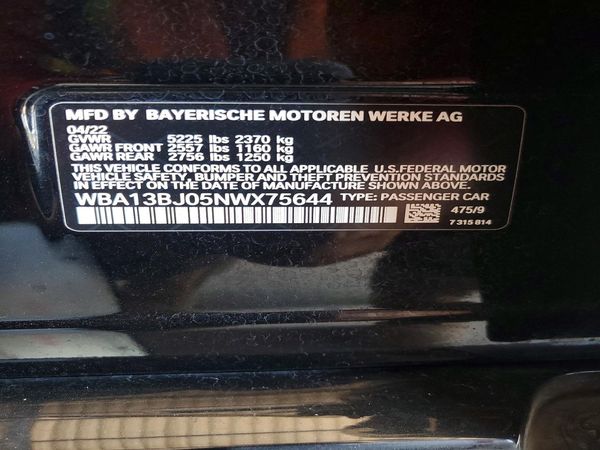 2022 BMW 530 xDrive