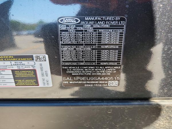 2025 LAND ROVER RANGE ROVER SPORT