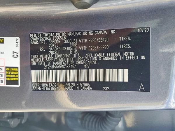 2021 LEXUS RX 350 Premium