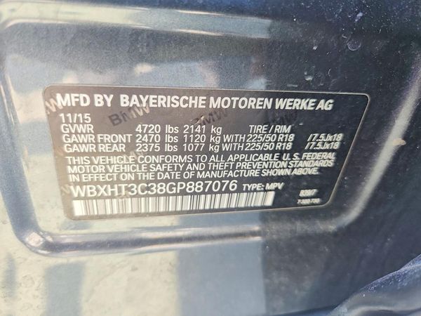 2016 BMW X1 xDrive28i