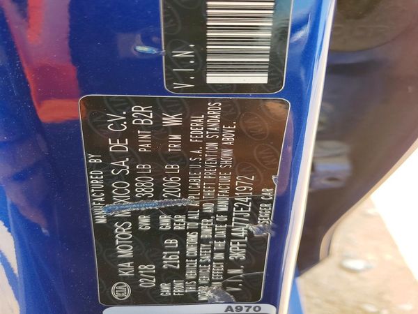 2018 KIA FORTE LX Pop,S,EX