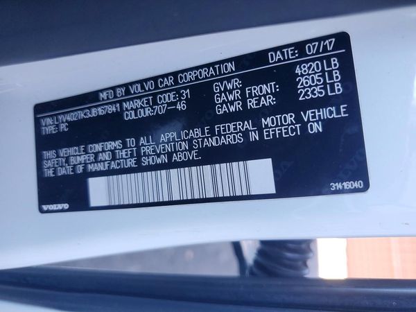 2018 VOLVO S60 Premier