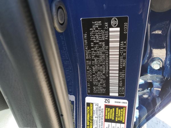 2025 TOYOTA CAMRY