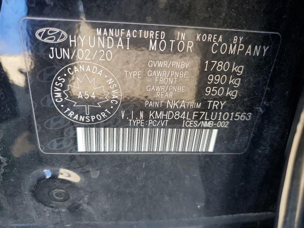 2020 HYUNDAI ELANTRA