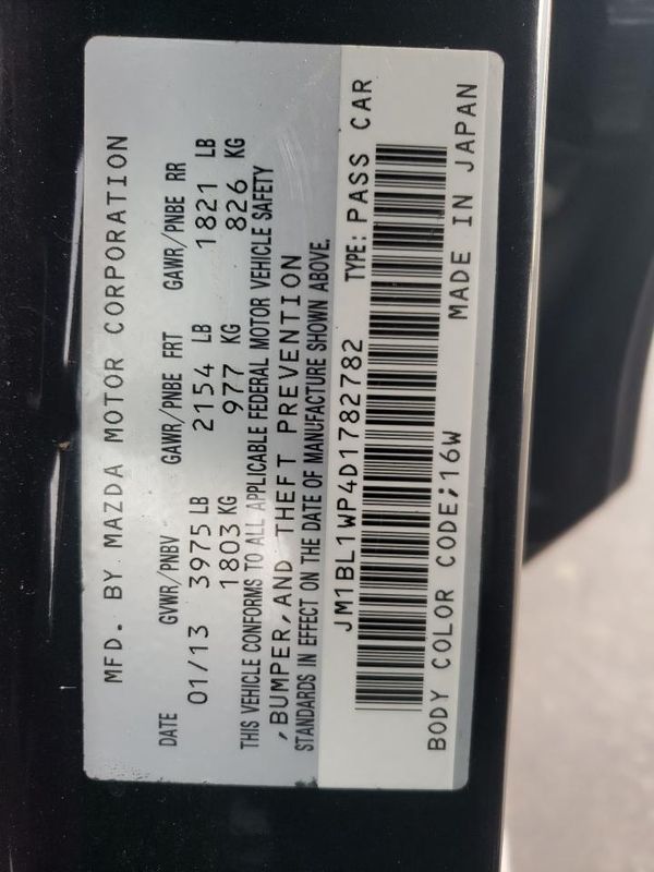 2013 MAZDA 3 I