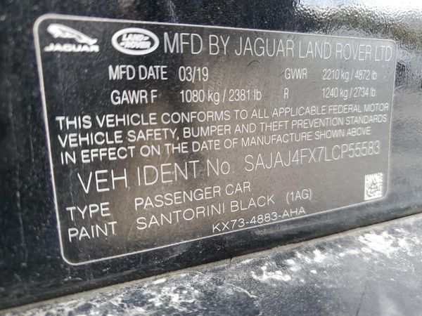 2020 JAGUAR XE