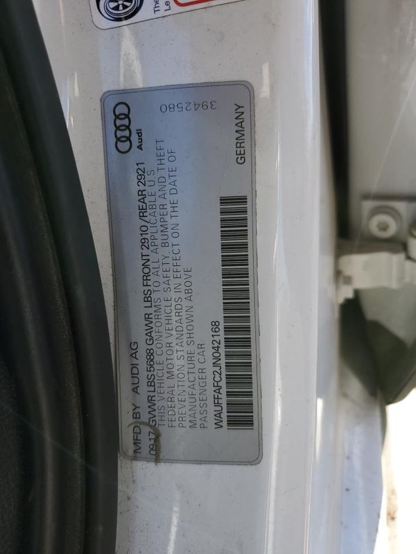 2018 AUDI S6 PREMIUM PLUS