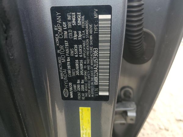 2020 HYUNDAI KONA