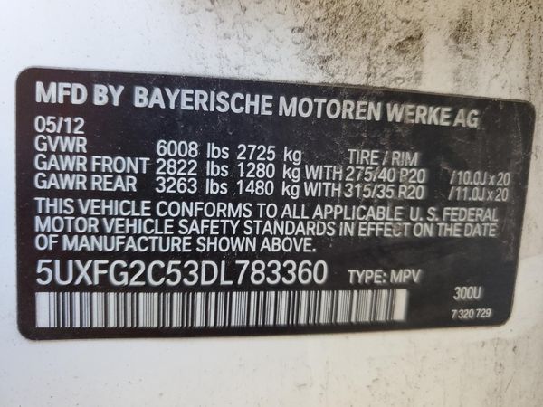 2013 BMW X6
