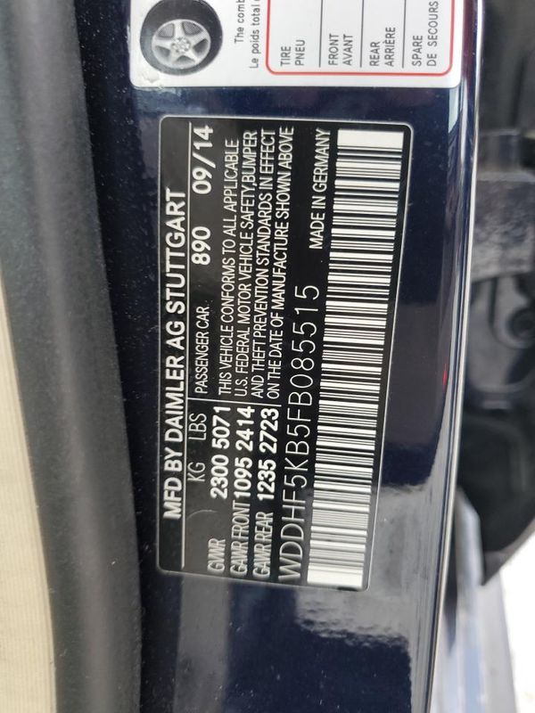 2015 MERCEDES-BENZ E E350