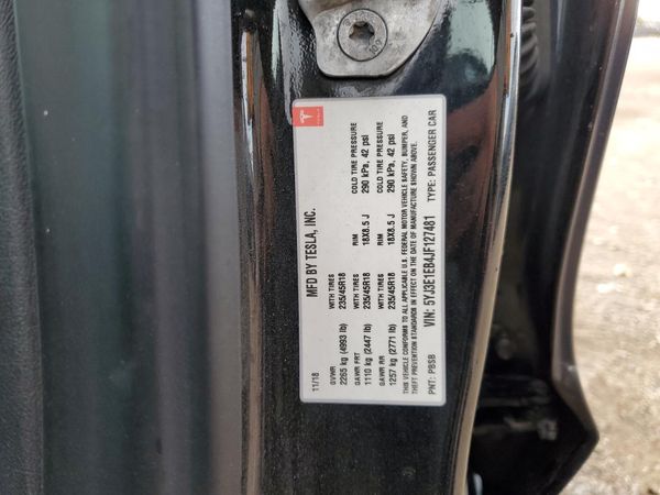 2018 TESLA MODEL 3
