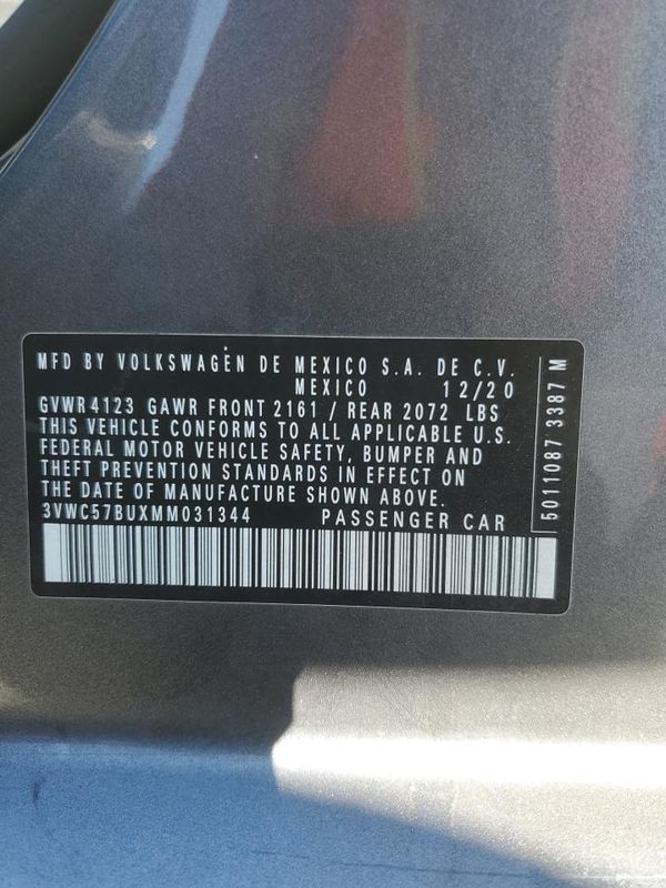 2021 VOLKSWAGEN JETTA S / SE / R-Line
