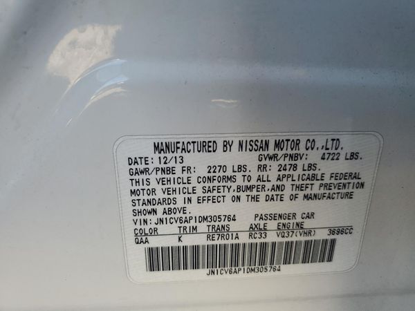 2013 INFINITI G37