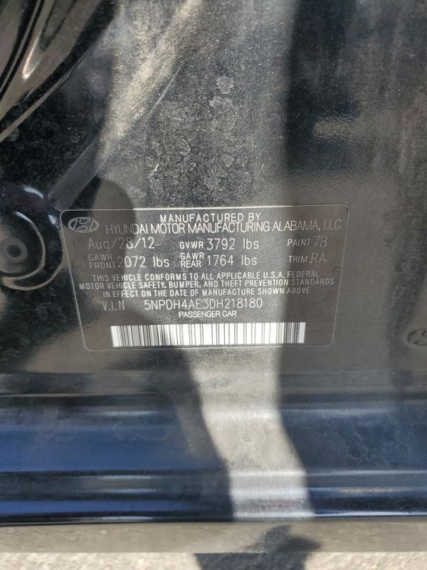 2013 HYUNDAI ELANTRA