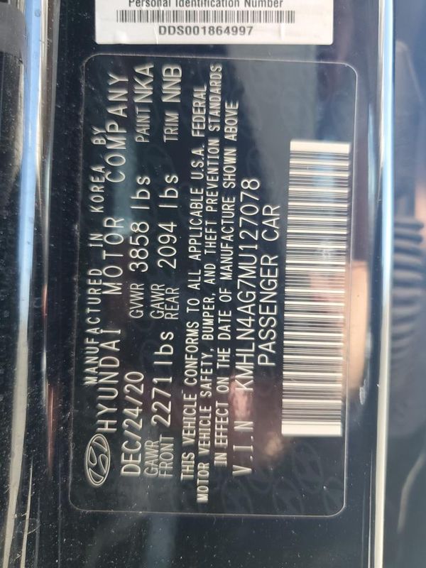 2021 HYUNDAI ELANTRA