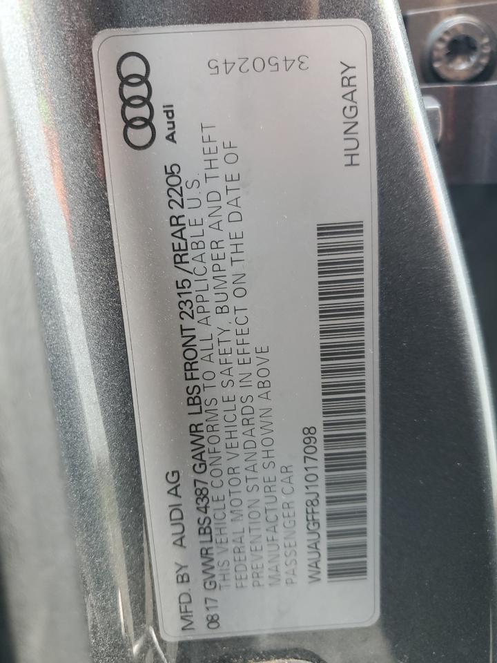2018 AUDI A3
