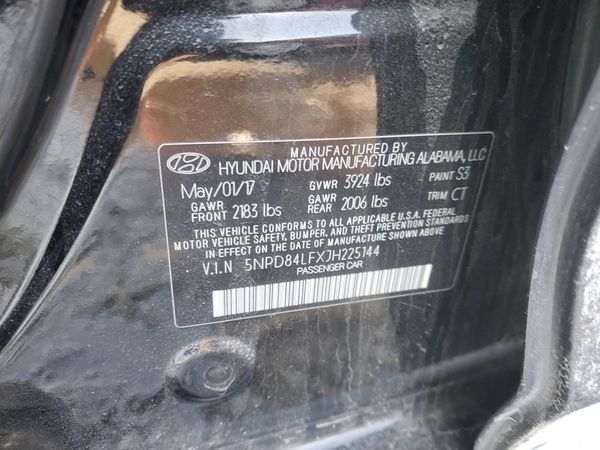 2018 HYUNDAI ELANTRA