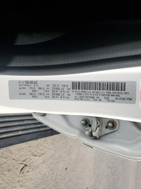 2019 RAM 1500 Limited