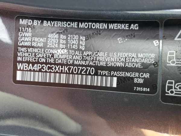 2017 BMW 440XI xDrive