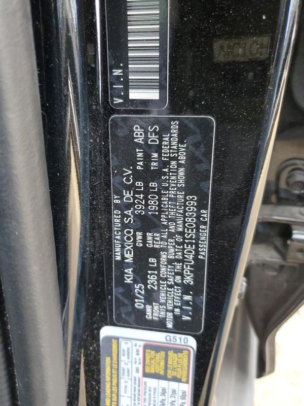 2025 KIA K4 EX