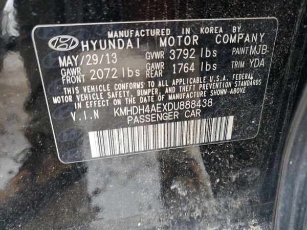 2013 HYUNDAI ELANTRA