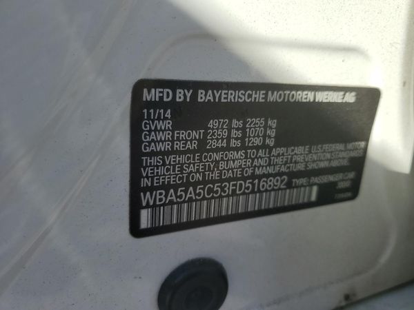 2015 BMW 528