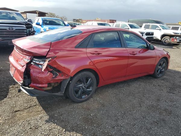 2021 HYUNDAI ELANTRA Blue