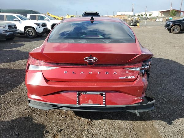 2021 HYUNDAI ELANTRA Blue