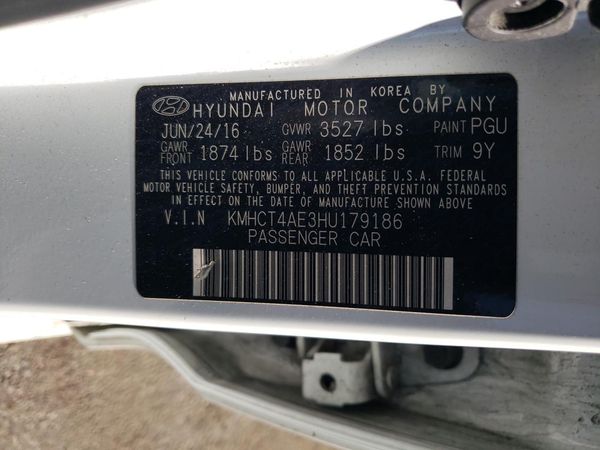 2017 HYUNDAI ACCENT