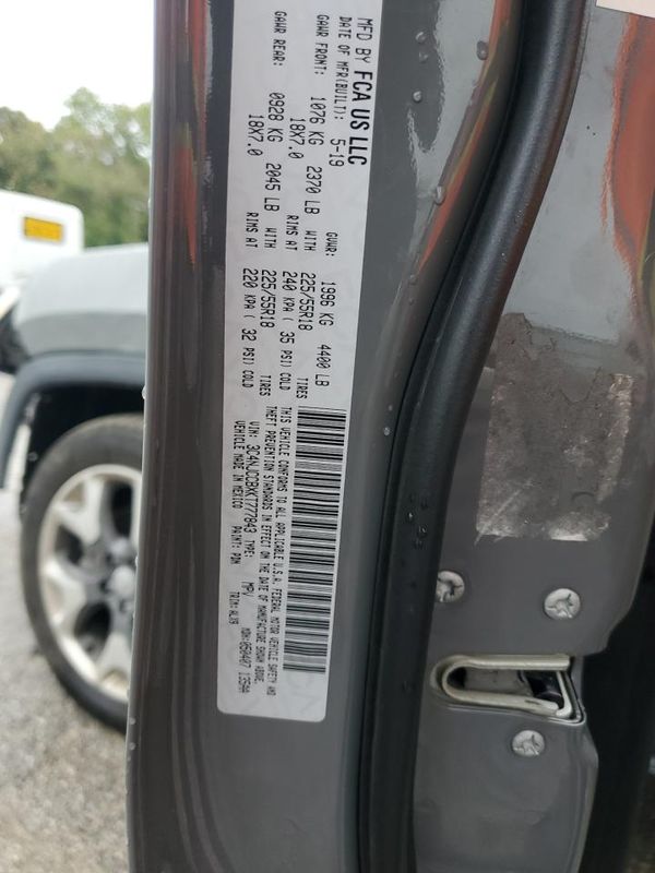 2019 JEEP COMPASS LIMITED 4X2