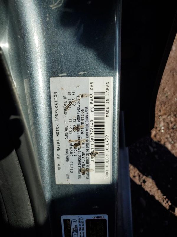2013 MAZDA 3 SV/Base