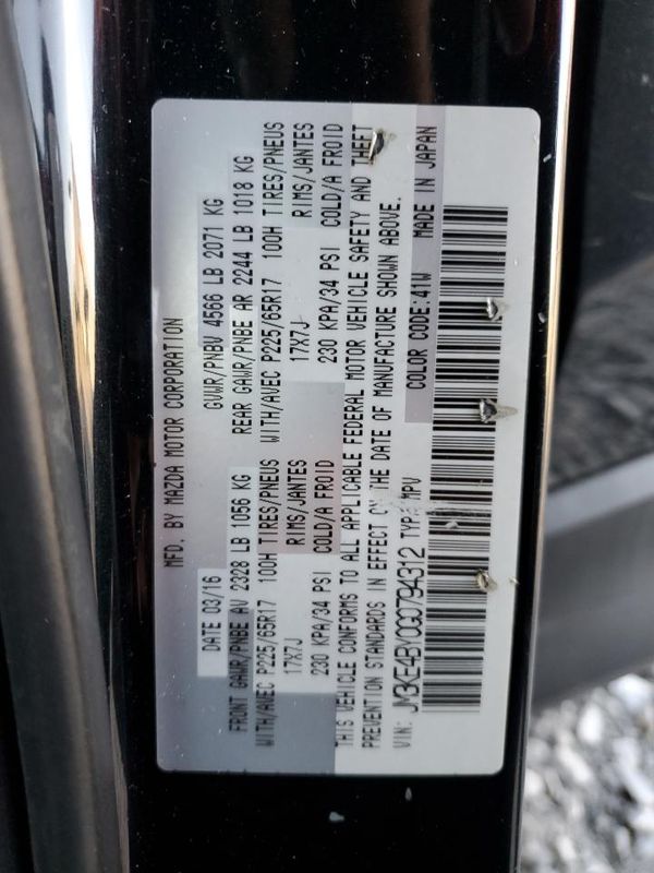 2016 MAZDA CX-5