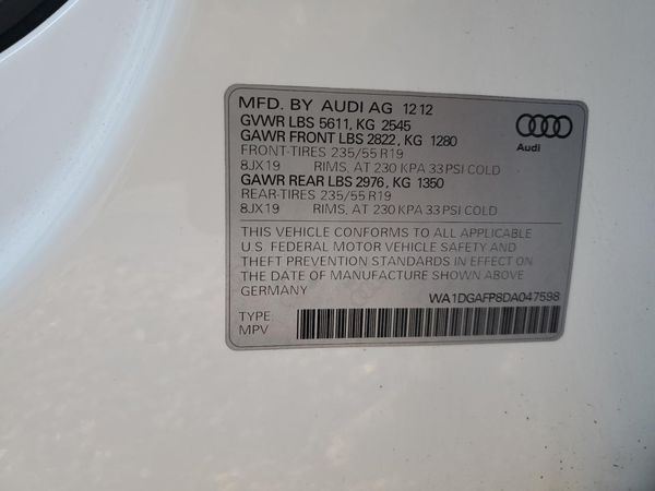 2013 AUDI Q5 Premium Plus