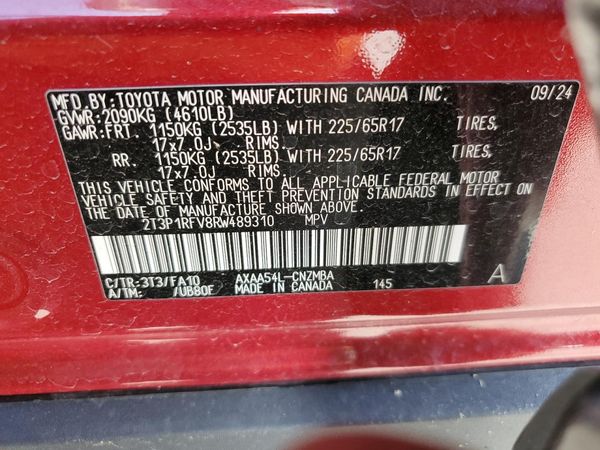 2024 TOYOTA RAV4 XLE