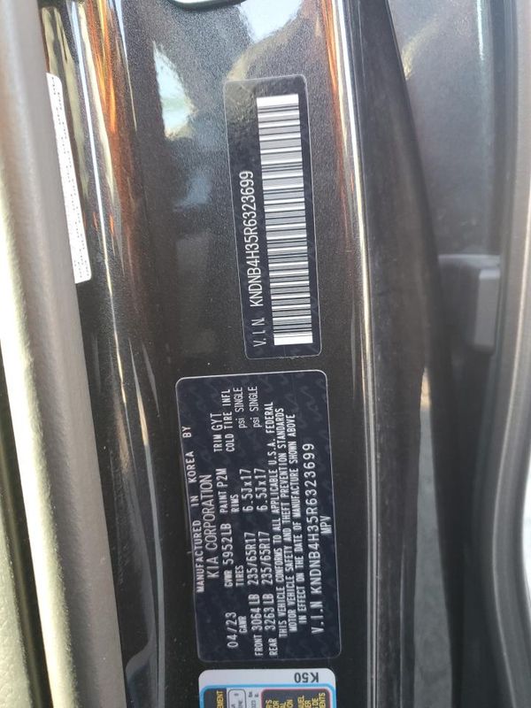 2024 KIA CARNIVAL LX, LX Seat Package