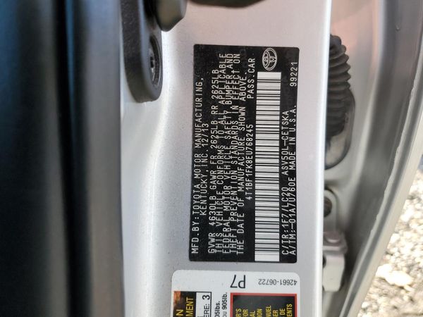 2014 TOYOTA CAMRY — VINS