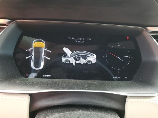 2017 TESLA MODEL S — ODOM
