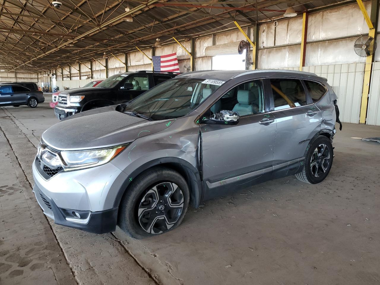 2017 HONDA CRV Touring — Front 3/4