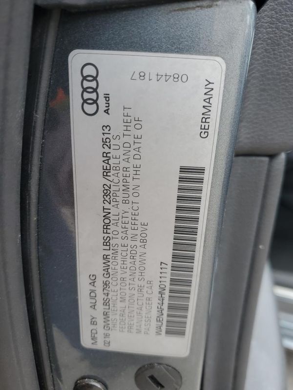 2017 AUDI A4