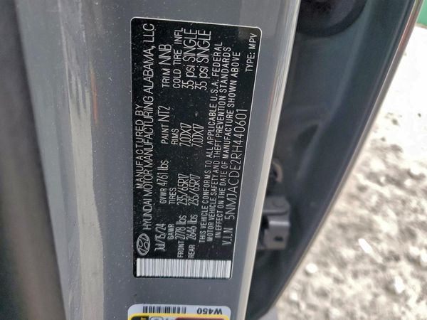 2024 HYUNDAI TUCSON SE