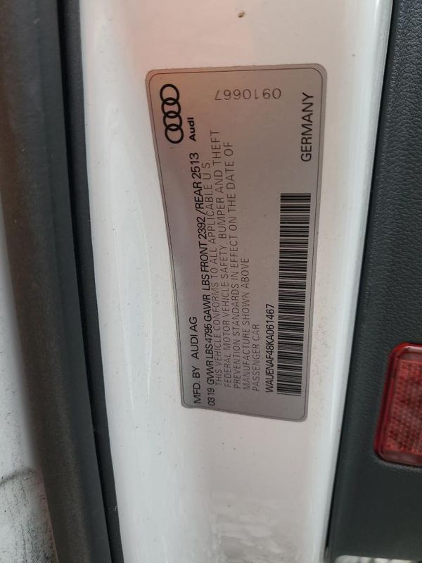2019 AUDI A4 quattro Premium Plus
