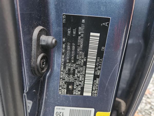 2015 TOYOTA SIENNA